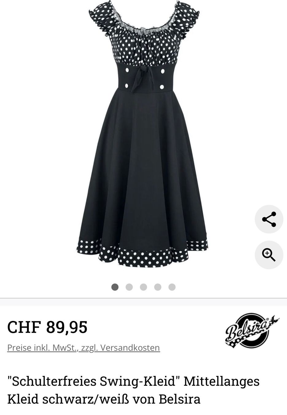 Vestiti: Rockabilly Kleid – Usato da Ebikon venduto da inf_crg2