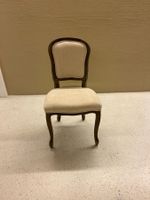 Stühl Maisons du Monde Versailles - Chaise en lin coloris li