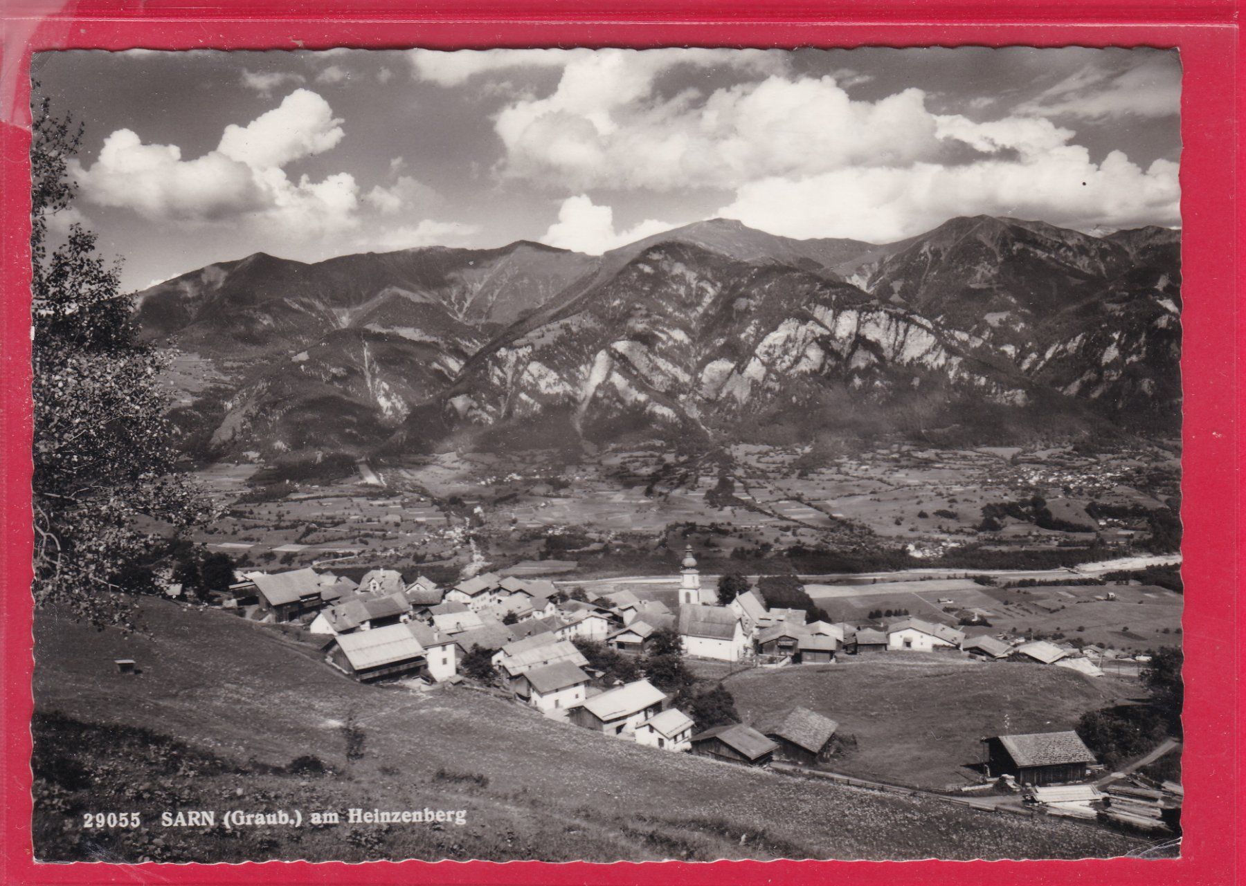 Cartoline postali: SARN AM HEINZENBERG, 15.8.1963 – Usato da Oberrieden venduto da Gebirgsstelze