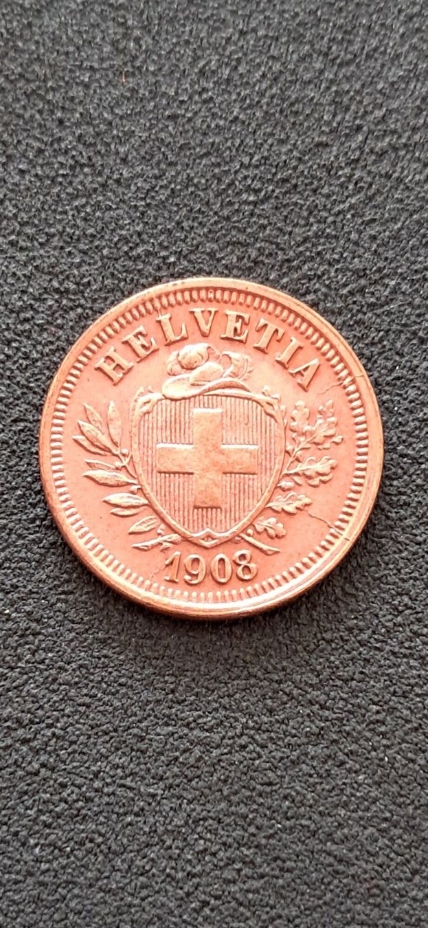Tutti le monete: 1 Rappen 1908 – Usato da Lufingen venduto da E-Auktion