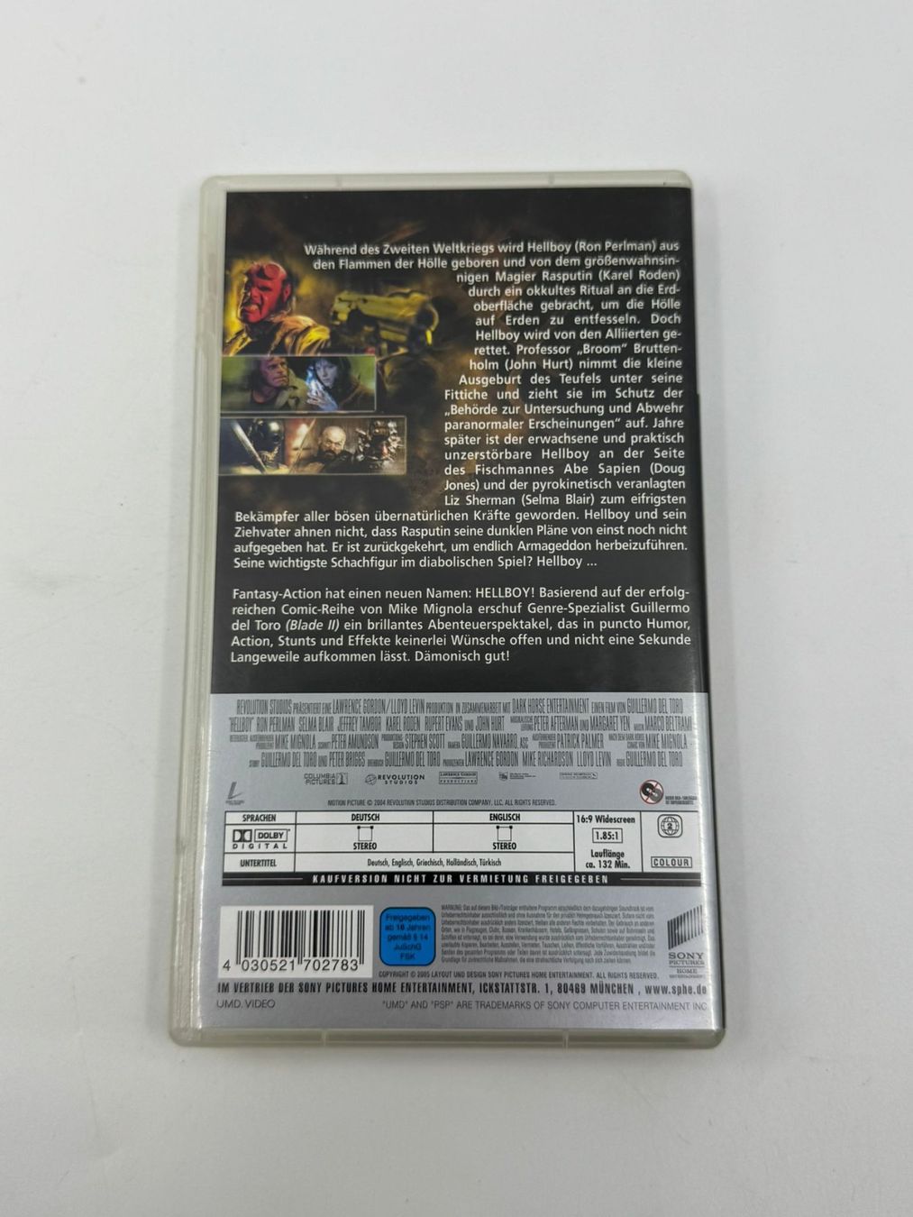 Tutti i DVDs: Hellboy (UMD VIDEO PSP) – Usato da Herisau venduto da Seyashop1 2