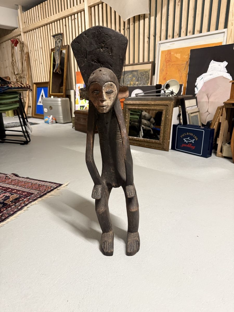 Xilografie: Afrikanische Holzfigur, – Usato da Aarburg venduto da Yula24 2