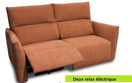 Canapé relax électrique et canapé lit. Deux en un