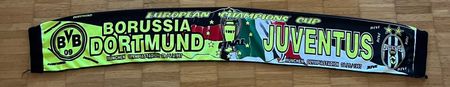 Original Final Schal - Champions League 1997 - BVB vs Juve