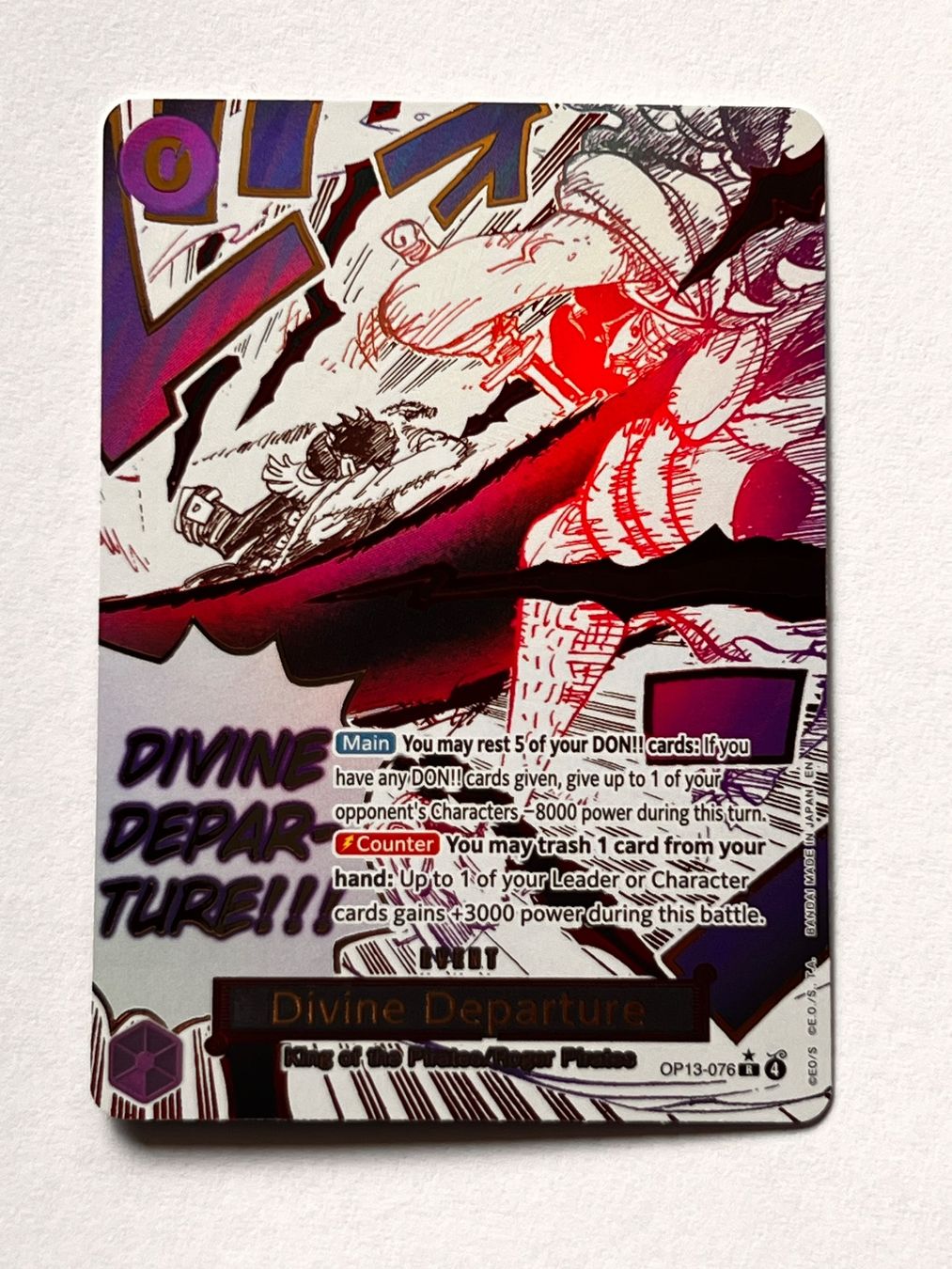 Bandai Carte collezionabili: Divine Departure - OP13-076 – Usato da Ilanz venduto da caui