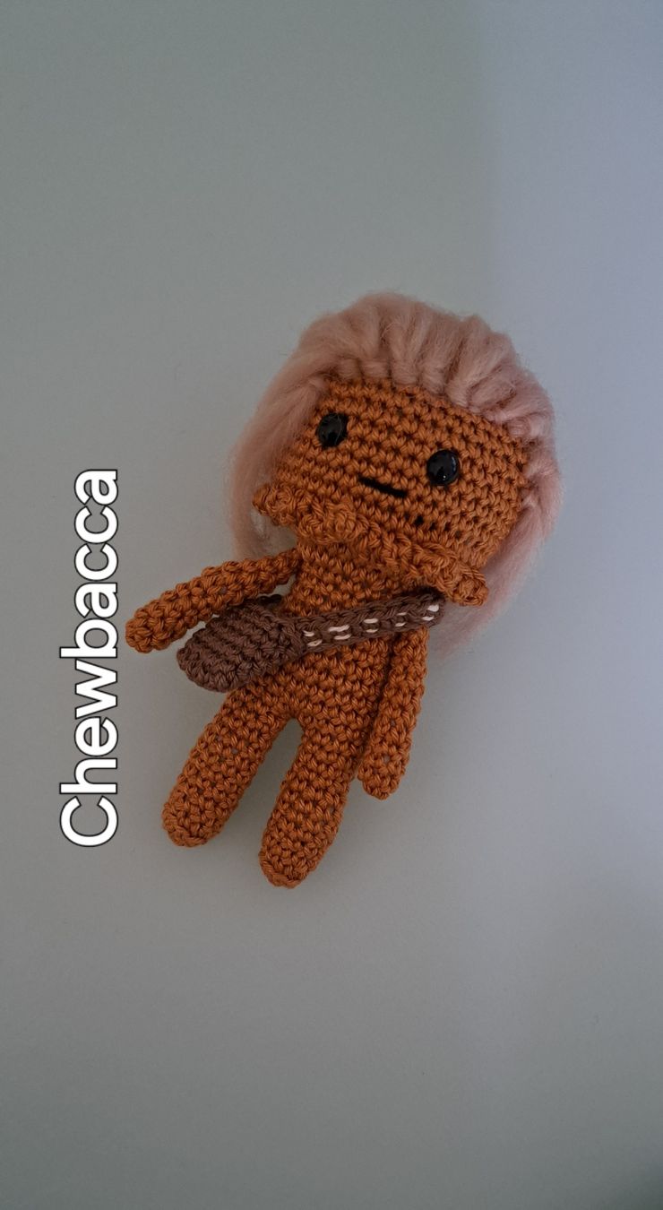 Figuren: Gehäkelter Chewbacca, Handarbeit, Unikat – Neu (gemäss Beschreibung) aus Wiedlisbach von 6433