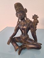 Bronze Buddha Statue, Asiatika Figur, 20cm, 1.764kg