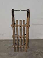 Davoser Schlitten, Holz