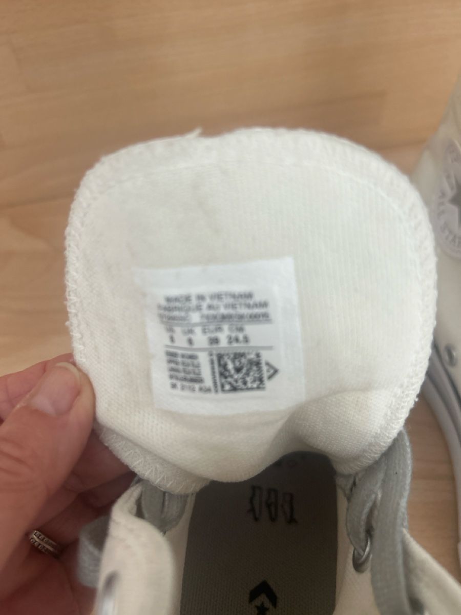 Scarpe da donna: Converse sneakers femme écru – Usato da Colombier NE venduto da mon58 3