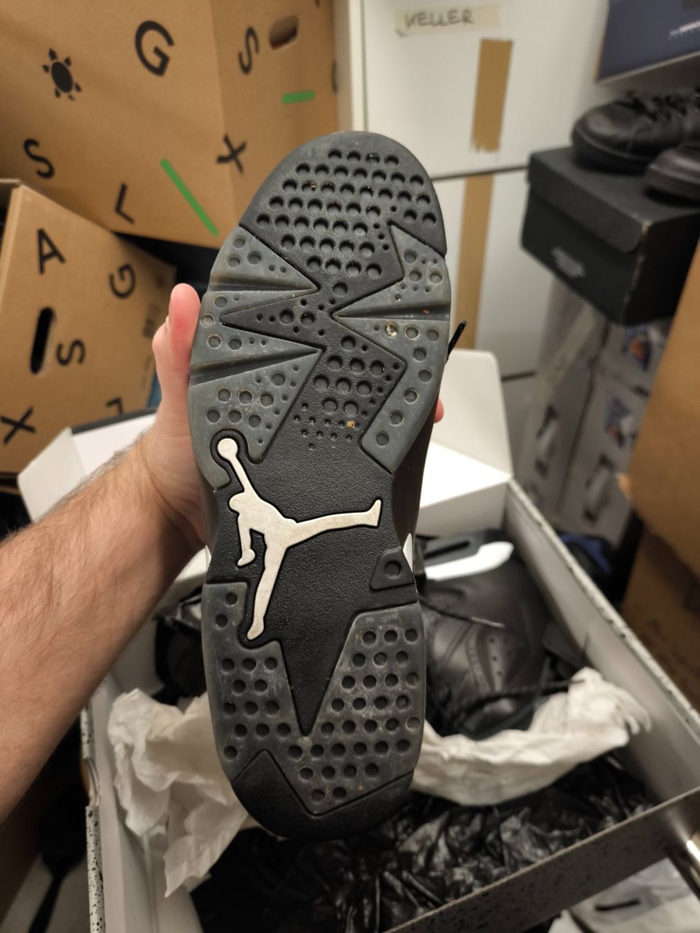 Jordan Scarpe da uomo: Jordan 6 Retro Black Cat Size 45 – Usato da Zürich venduto da l.to 4