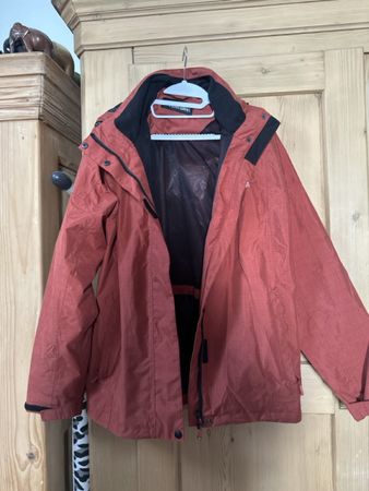 Wanderjacke Weissenstein rot Grösse 2XL guter Zustand