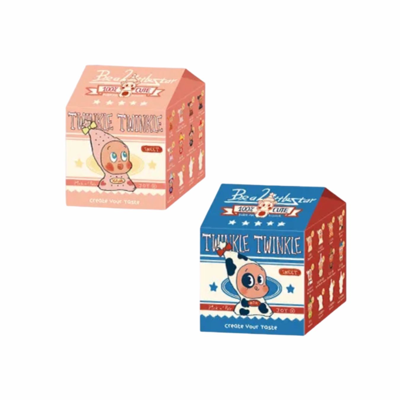 Pop Mart Statuette: POP MART TWINKLE TWINKLE Create Your Taste STRAWBERRY MILK! – Nuovo e nell'imballaggio originale da Belmont-Lausanne venduto da HausPopCharm 5