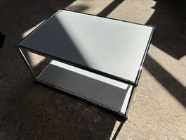 USM Haller Beistelltisch USM Silber – Top Zustand