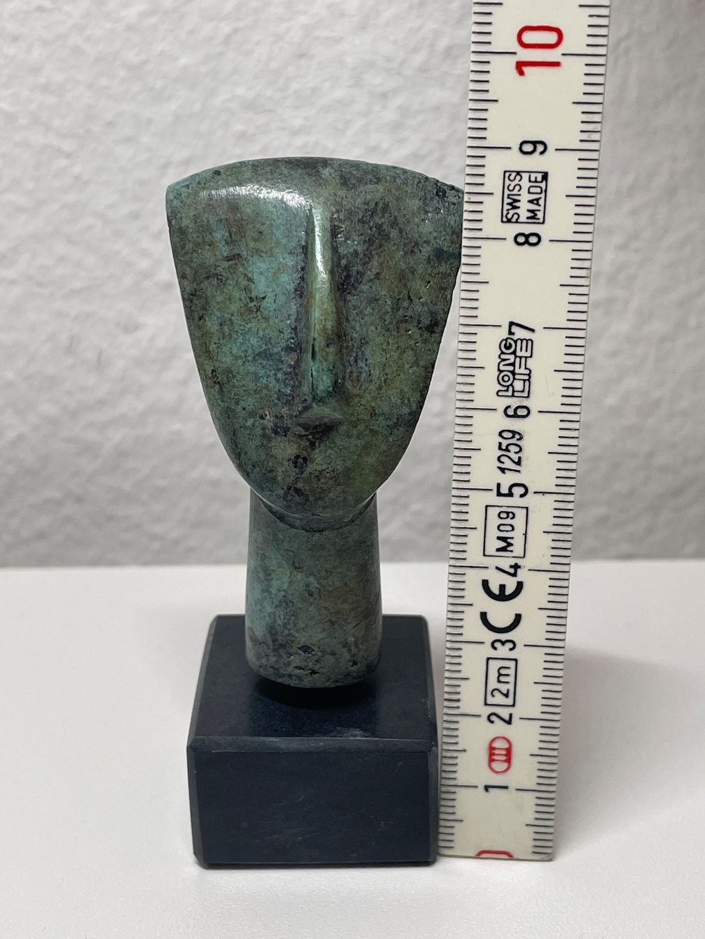 Sculture & Statue: Bronze Cycladic idol on marble base from Greece – Nuovo (secondo la descrizione) da Zürich venduto da my.greekholiday 8