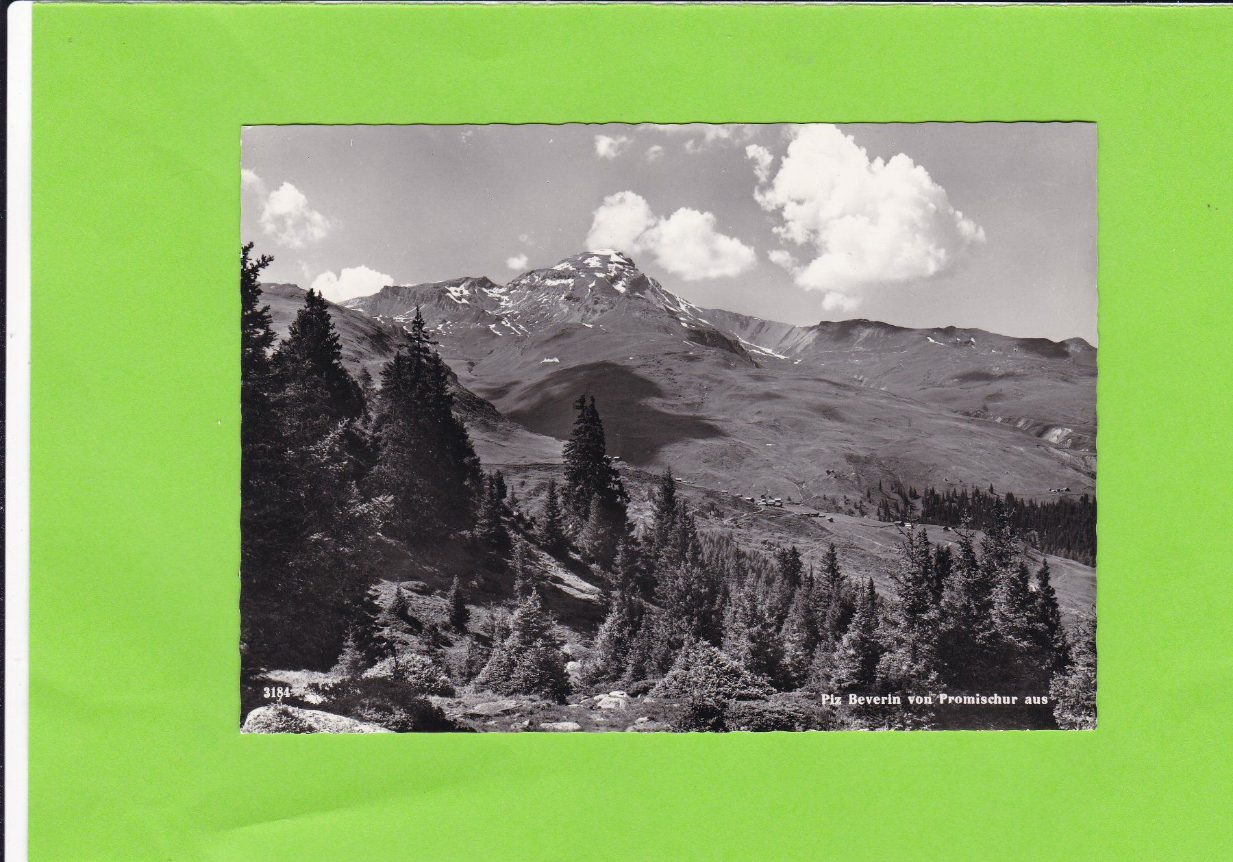 Cartoline postali: Piz Beverin – Usato da St. Peterzell venduto da neckertal