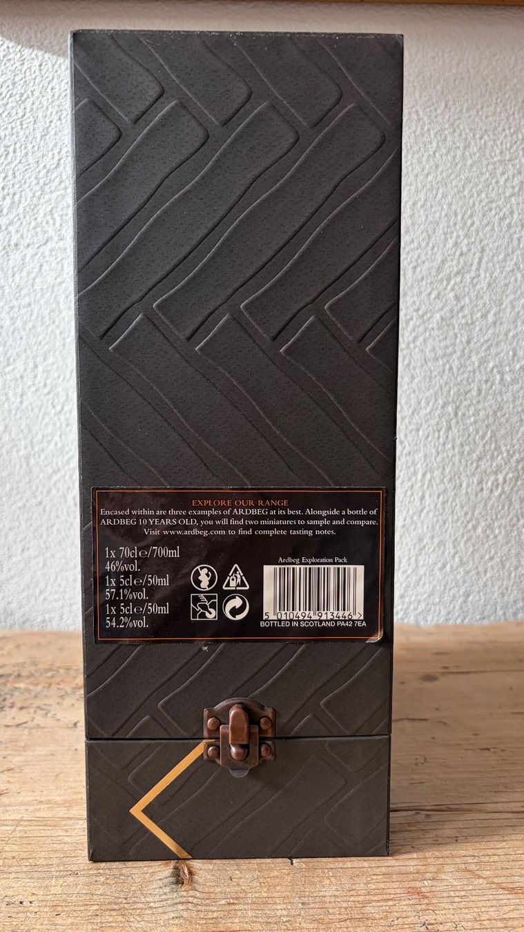 Ardbeg Bevande alcoliche: Single Malt Ardbeg Exploration Pack aus 2013 TOPZUSTAND – Usato da Stallikon venduto da felixmuster 4
