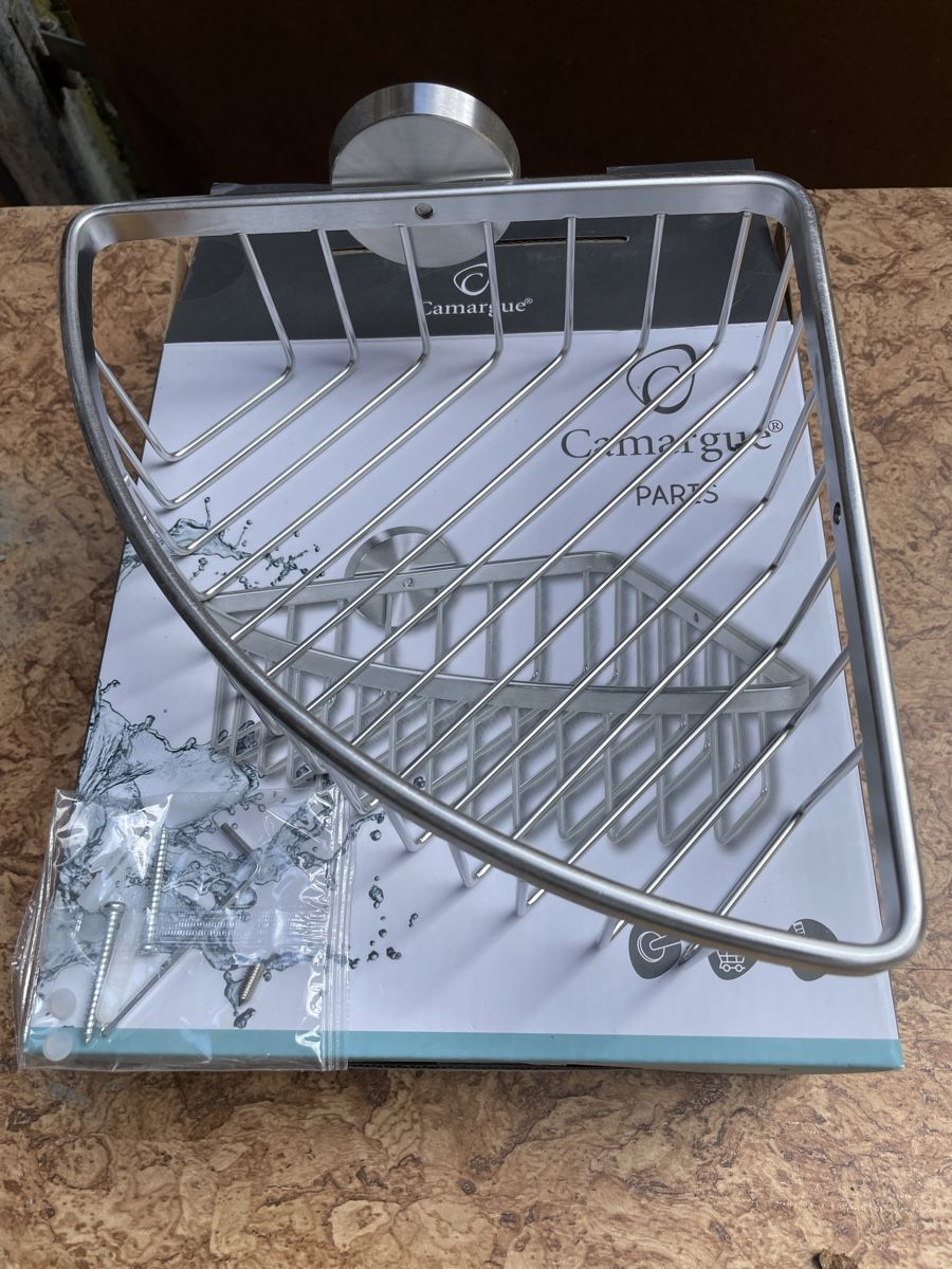 Docce: Camargue Corner Shower Basket Shelf – Usato da Lütschental venduto da mjb_lv52