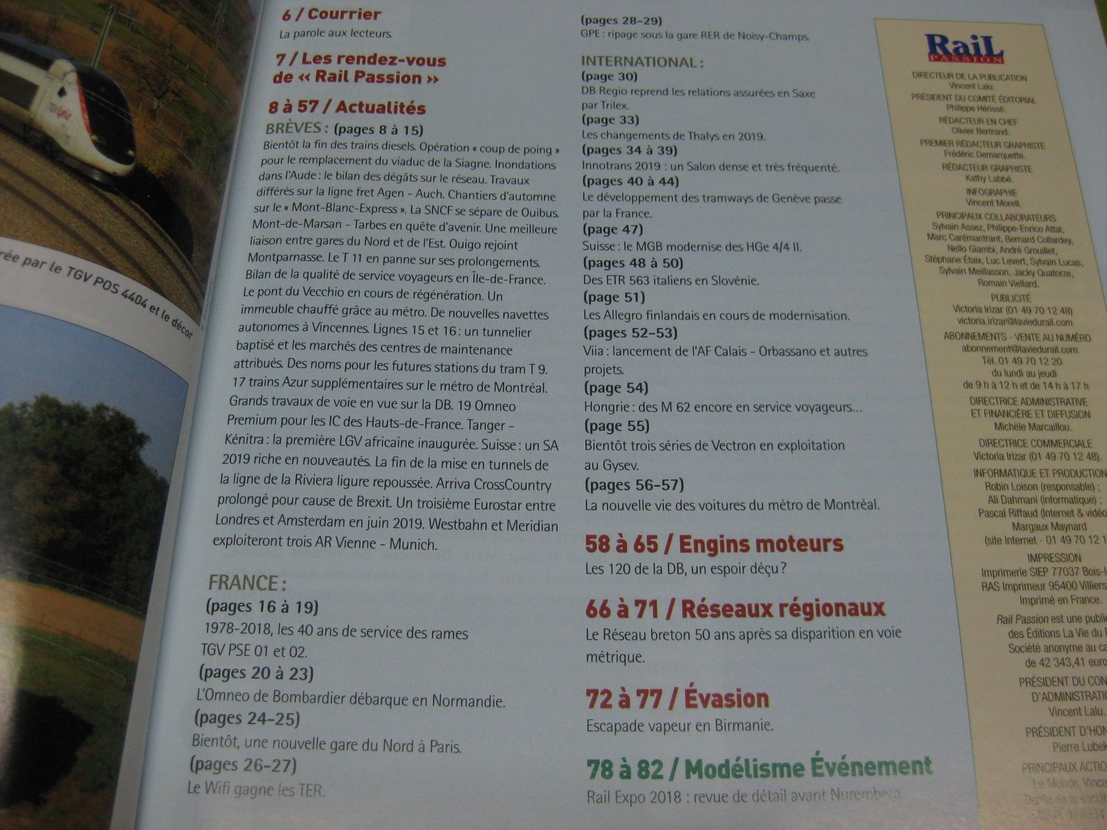Bücher: Rail Passion 255, L'Omneo etc – Gebraucht aus Malters von Marosko 1