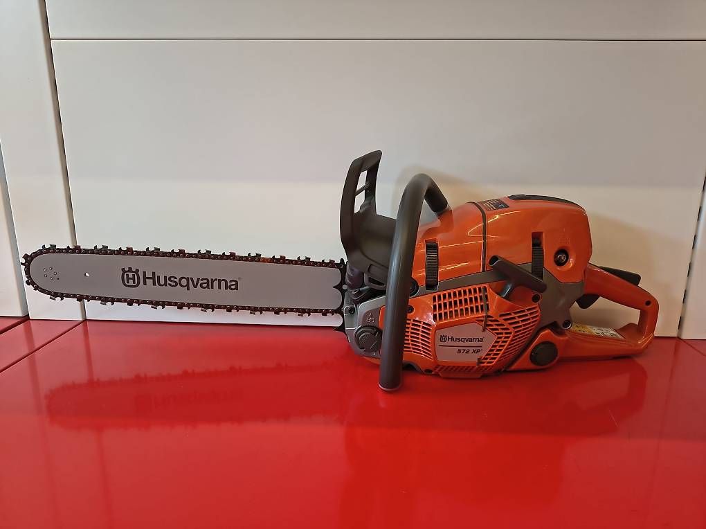 Husqvarna Seghe: Husqvarna Kettensäge 572 XP – Nuovo (secondo la descrizione) da Seedorf UR venduto da Santa09 1