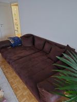Big-Sofa Naomi Antiklederoptik - Microfaser Goda: Bisonbraun
