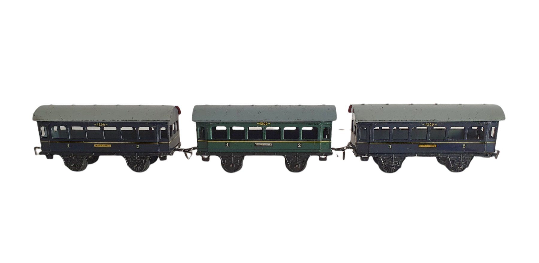 Modellini di ferrovie: alte Uhrwerk Eisenbahn Spur 0 – Usato da Flawil venduto da JaguarXJSHE 2