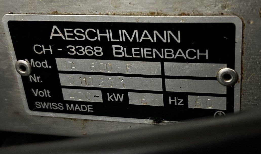 Griglie: Aeschlimann Profi-Gastro Grill / Griddleplatte – Usato da Basel venduto da BAD-1 2