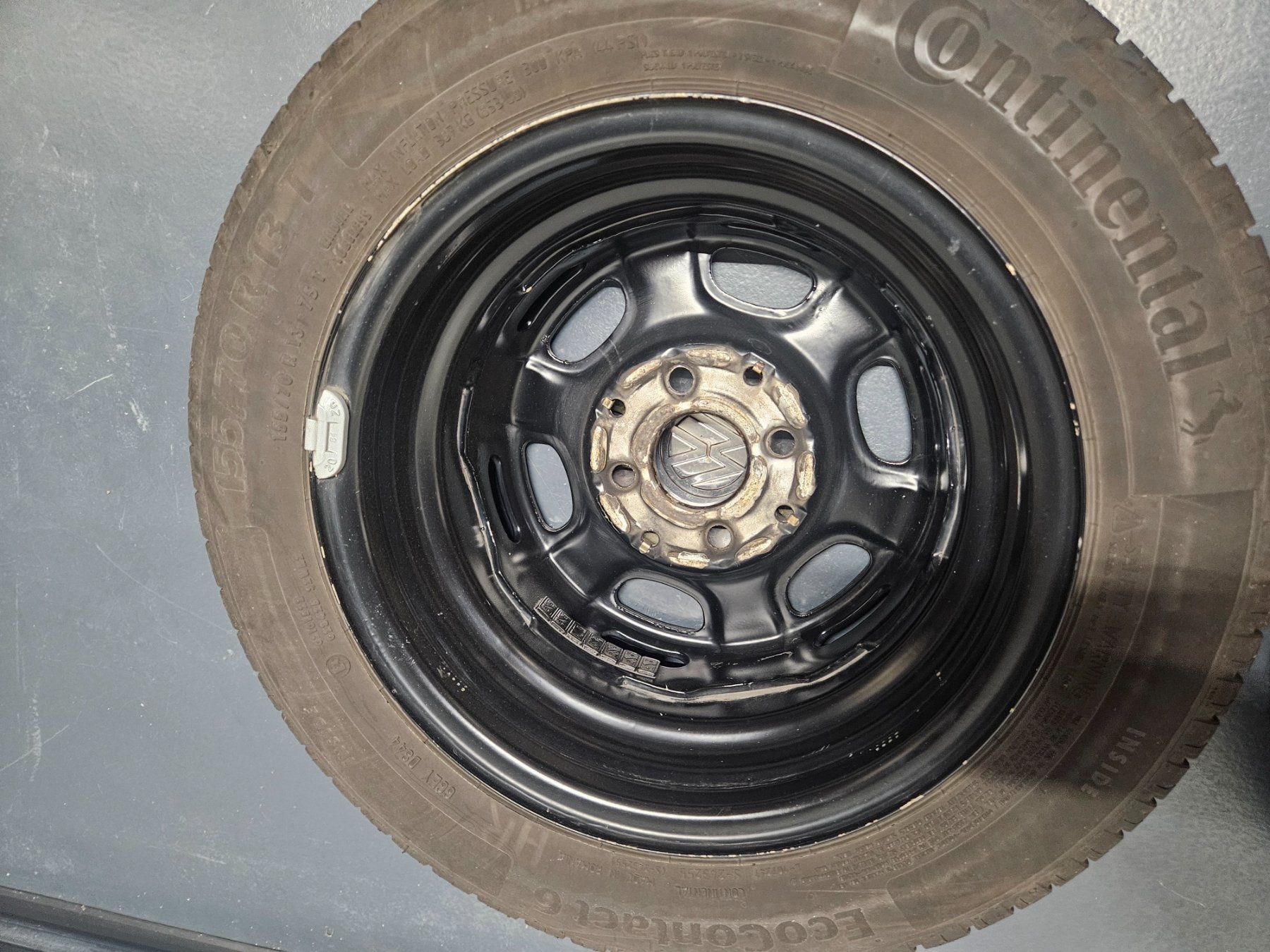 Volkswagen Pneumatici & Ruote complete: 13Zoll VW Komplett-Räder – Usato da Kallnach venduto da Aircooler 9