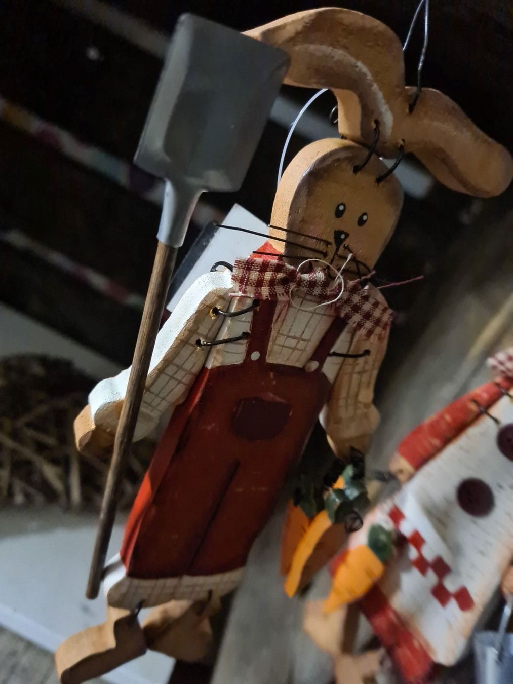 Tutte le decorazioni: Deko Osterhasen Hänger Holz/Metall – Nuovo e nell'imballaggio originale da Amriswil venduto da kleindeko 2