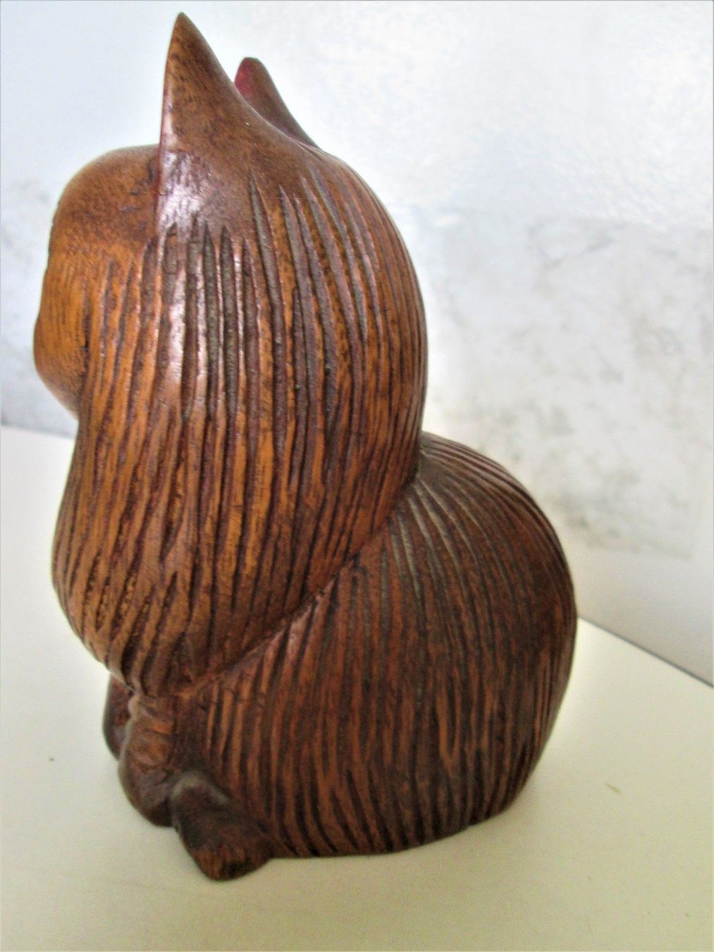 Figuren: Katze aus Holz – Gebraucht aus Sementina von babucia 2