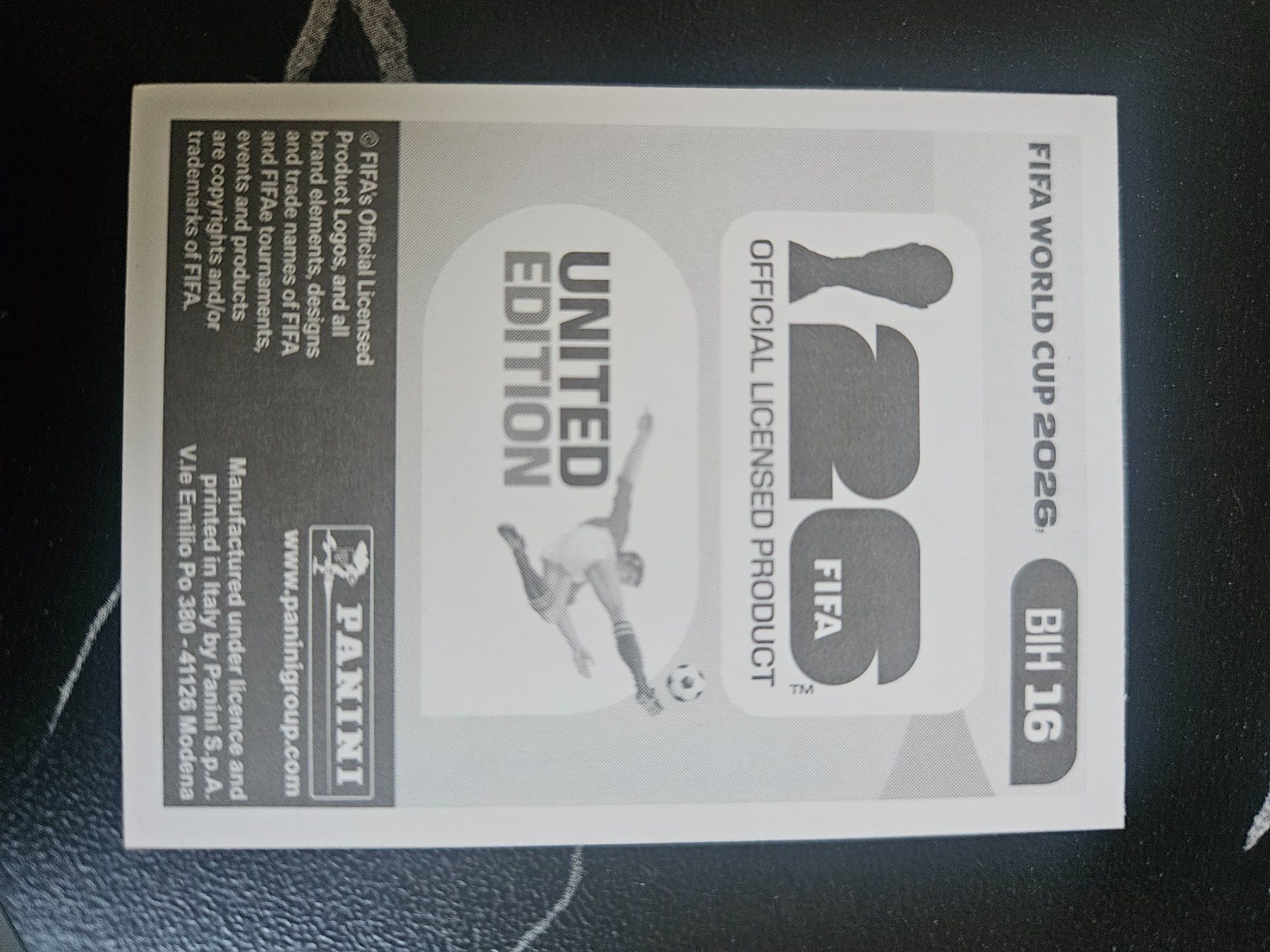 Panini Carte collezionabili: BIH 16 – Usato da Würenlingen venduto da Dinli 1