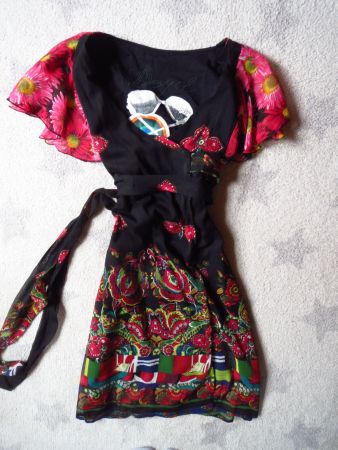 sehr schönes DESIGUAL Damen Kleid Gr 40