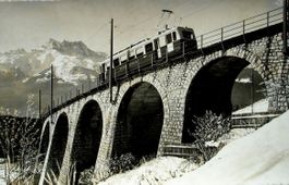 LEYSIN Chemin de fer Aigle-Leysin