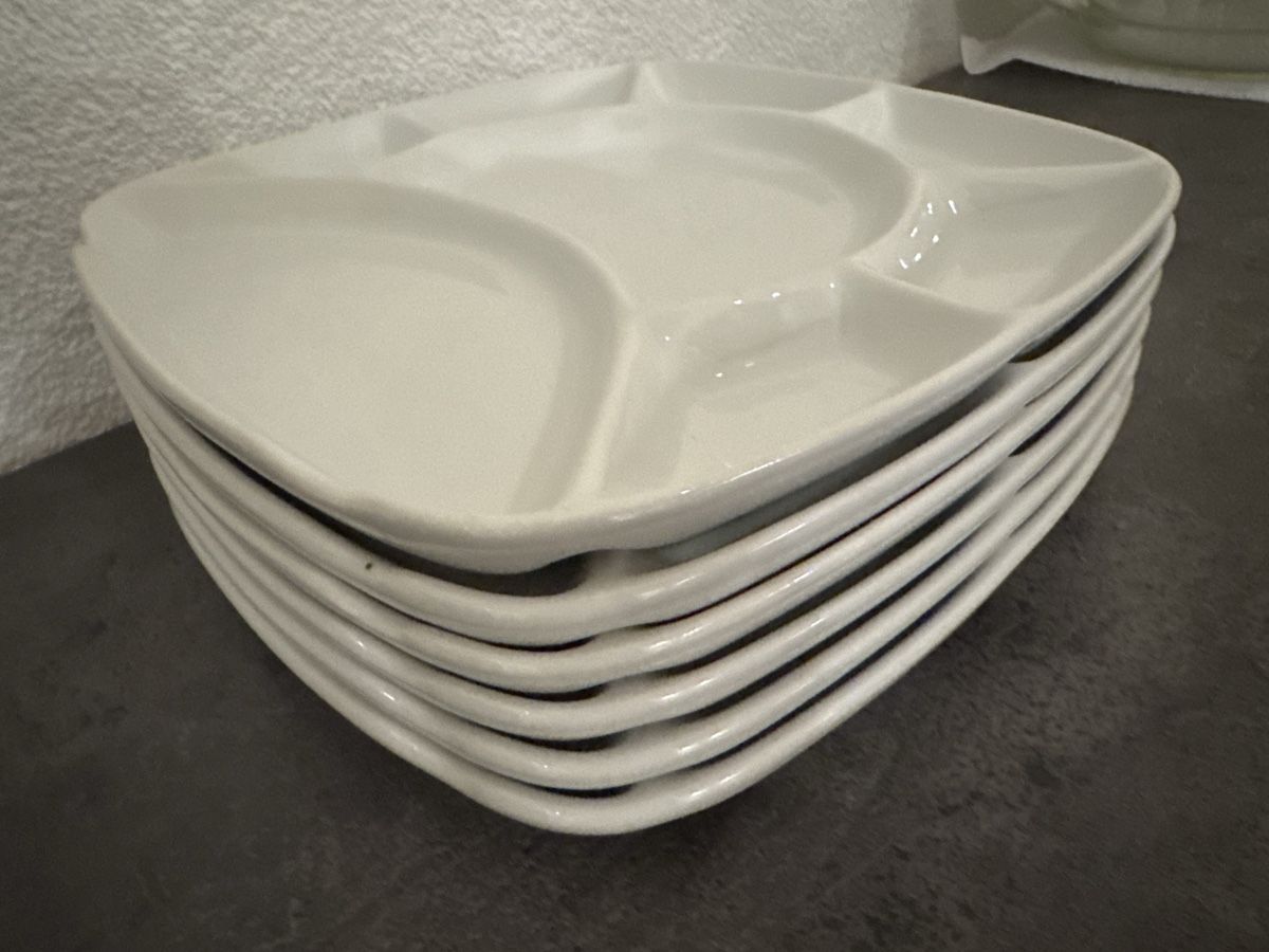 Piatti: 6x Fondue-Chinoise Teller – Usato da Staufen venduto da mich_05 3