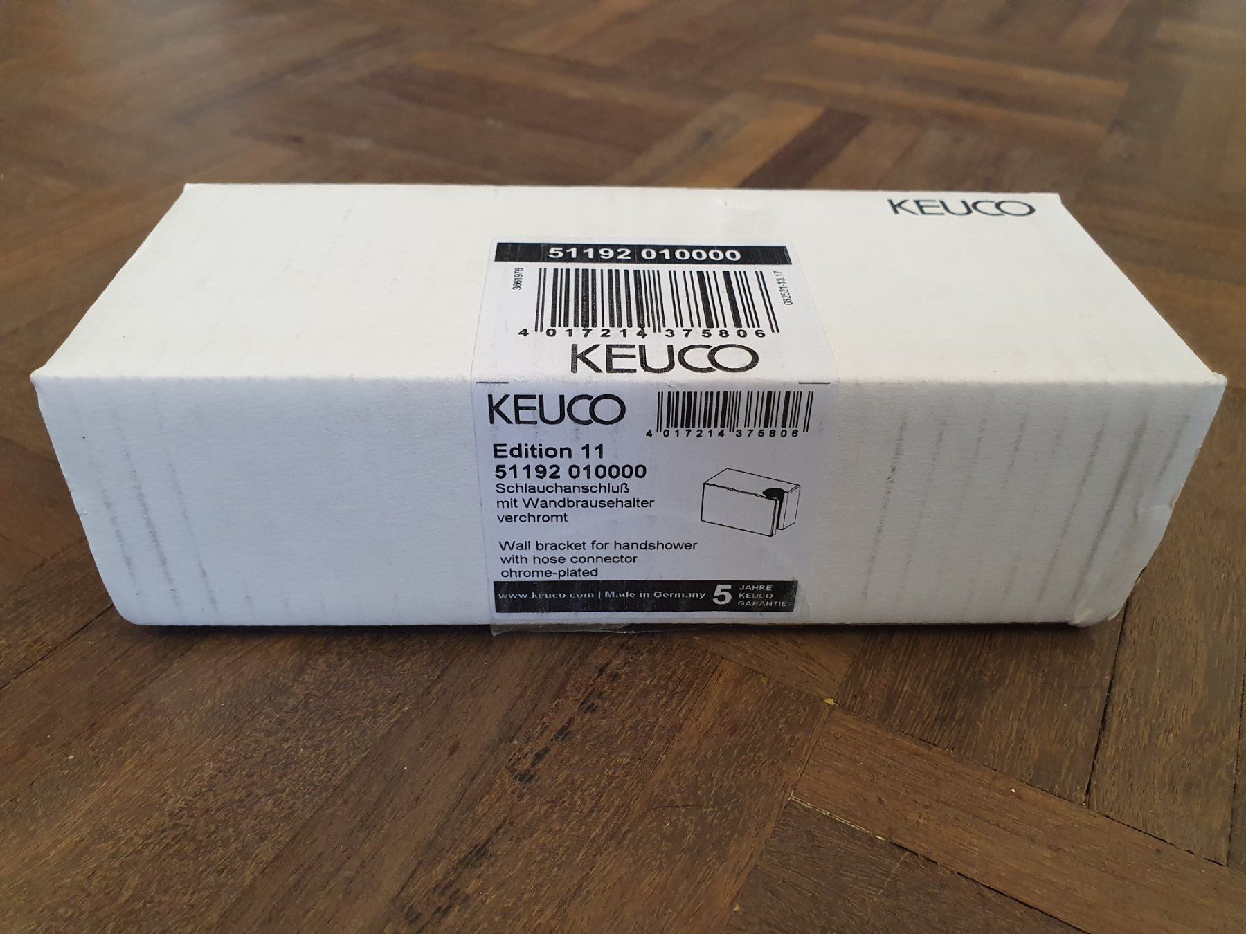Docce: Keuco Schlauchanschluss mit Wandhalter – Nuovo e nell'imballaggio originale da Bäch SZ venduto da Abegg8806 2