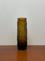 70s Design Glasvase Eneryda Glasbruk vintage Pressglas Vase