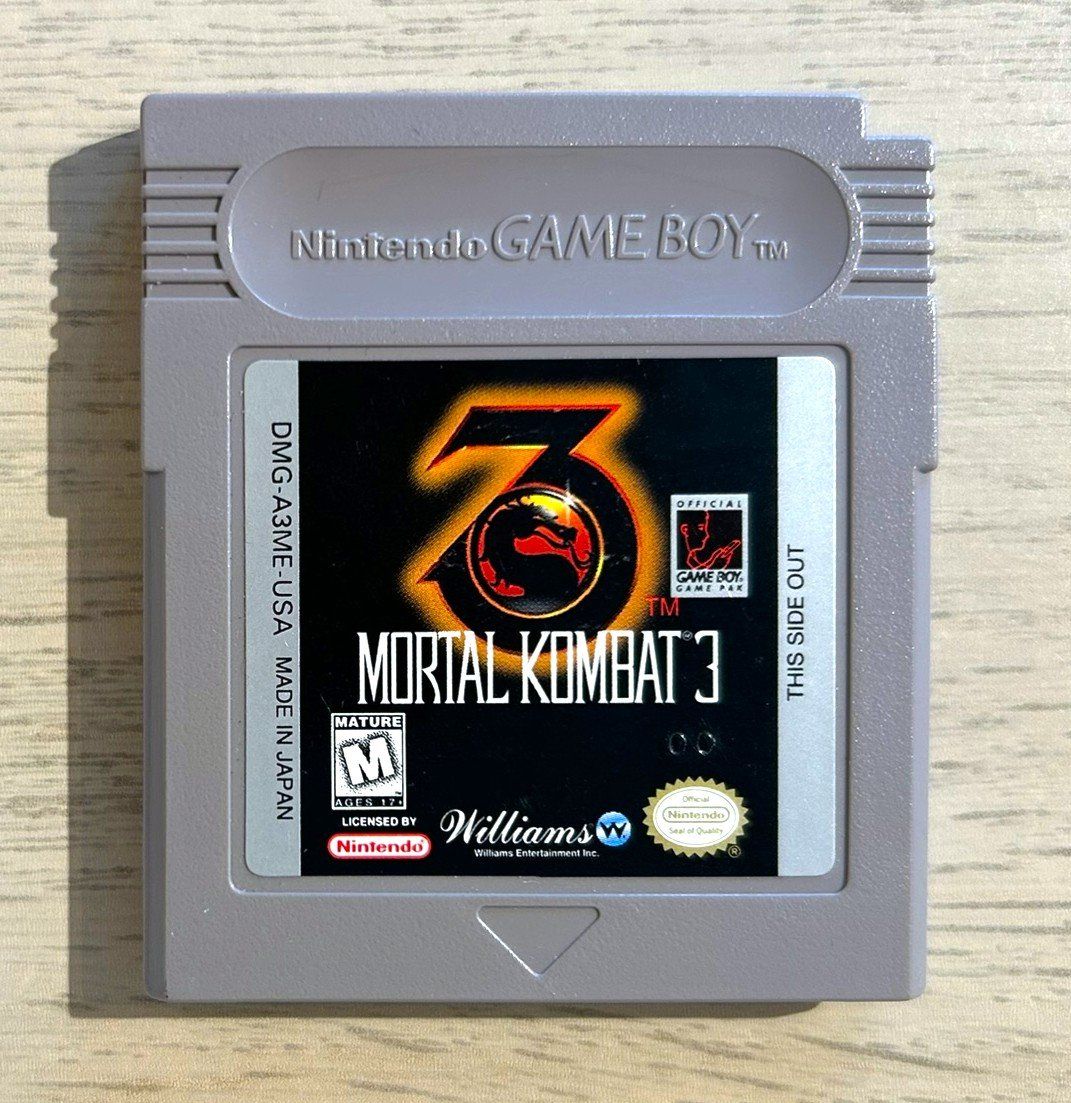 Nintendo Giochi: Mortal Kombat III 3 Gameboy – Usato da St. Gallen venduto da Alpine.Arcade