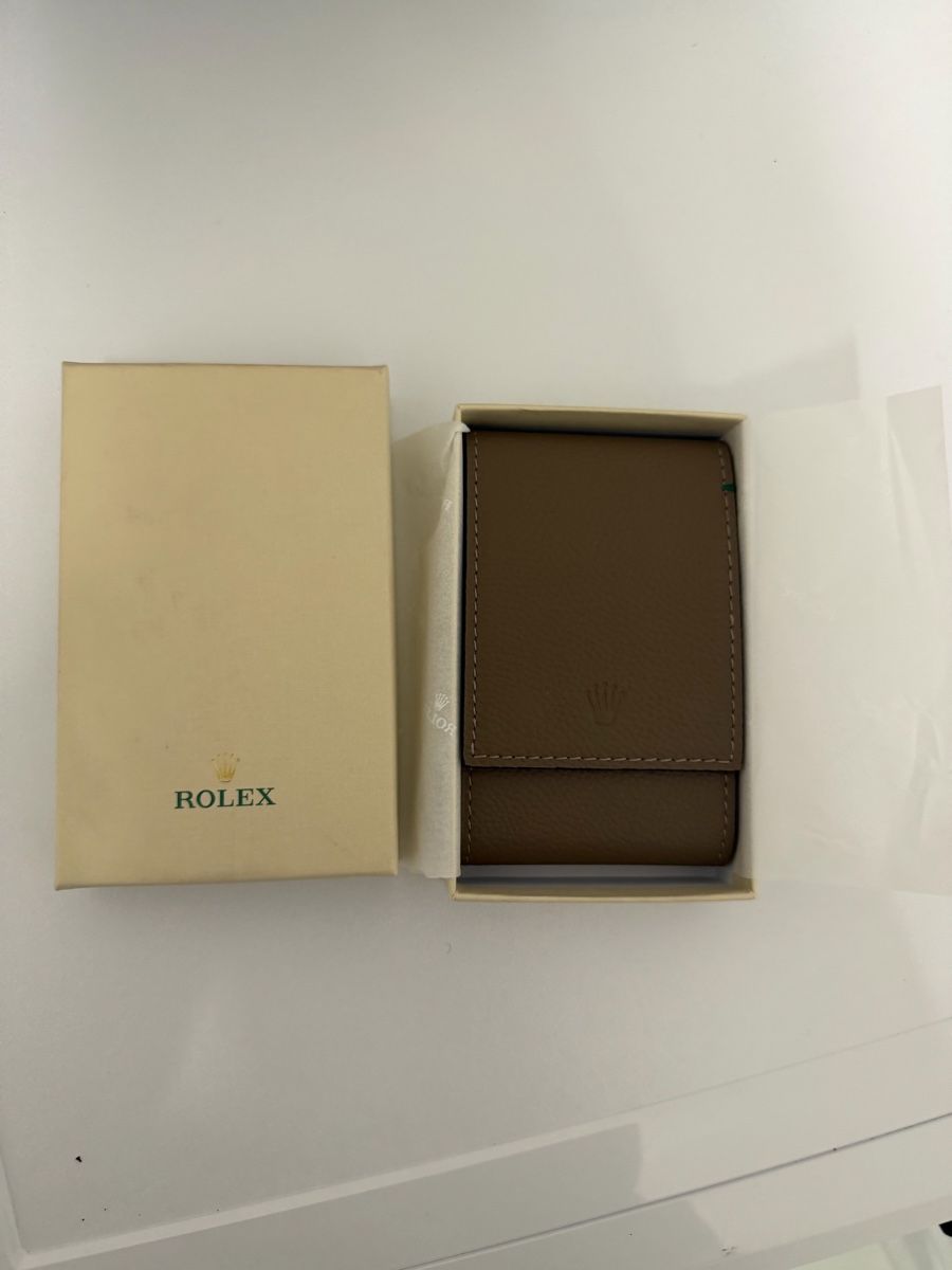 Uhrenboxen: Rolex Leder Etui – Neu und originalverpackt aus Zürich von SnottiestHawk88
