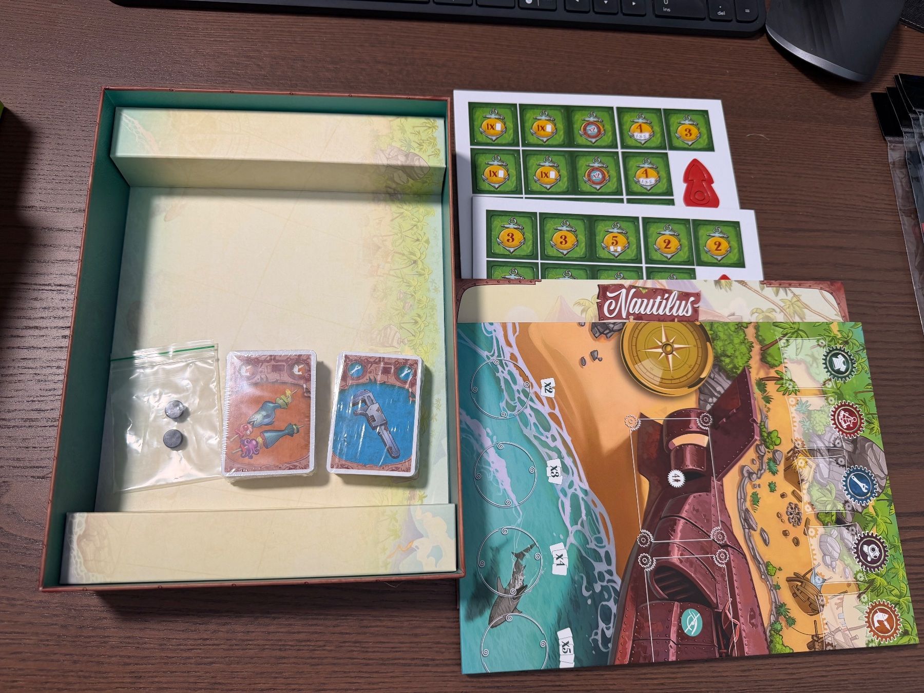 Giochi: Jeu de société "Nautilus Island" neuf – Nuovo e nell'imballaggio originale da Cheyres venduto da Floflo1468 2