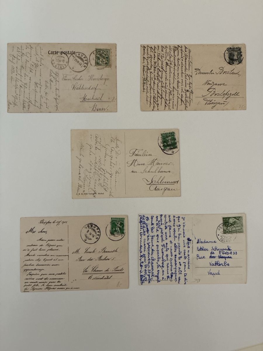 Cartes postales: 5 Ansichtskarten Schweiz von Schüpfen BE – D'occasion à Oftringen par Cla.vD.74 1
