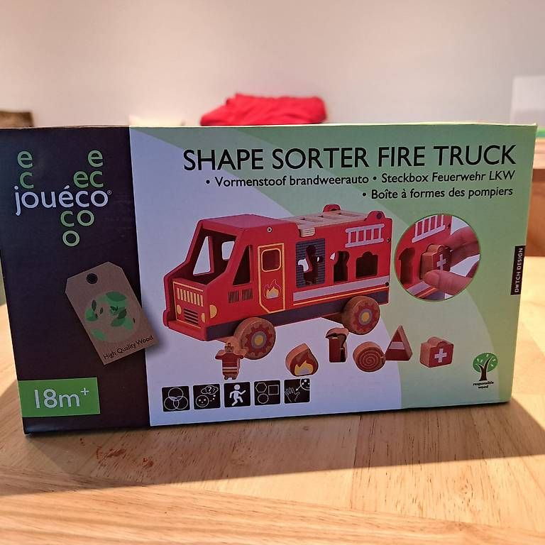 Jouets: Steck Feuerwehrauto Holz - Neu – Neuf avec emballage d'origine à Hägendorf par PRvR