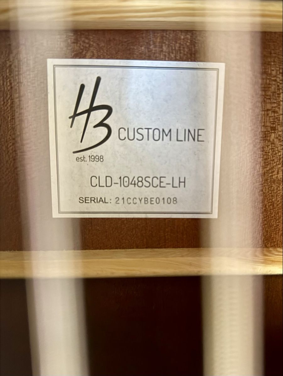 Harley Benton Strumenti musicali: Harley Benton HB Custom Line CLD-1048SCE-LH – Usato da Biessenhofen venduto da waltermaarse 3
