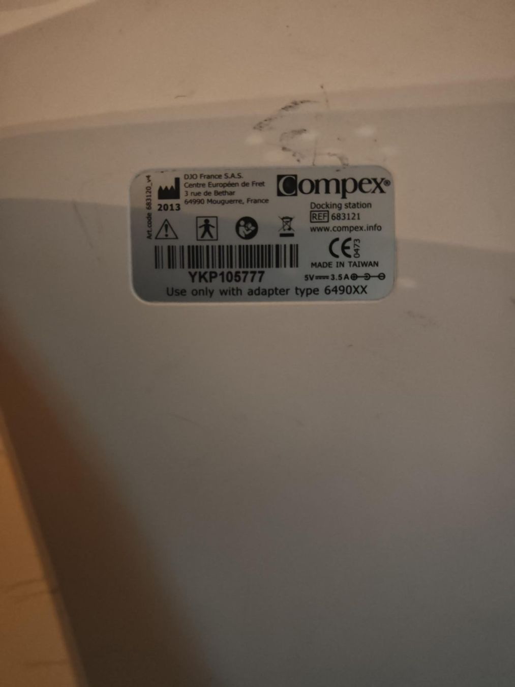 Compex Dispositivi per massaggi: Électrostimulateur Compex Wireless état fonctionnel – Usato da Martigny venduto da Elmer98 4