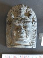 Maske, die den Zorn-Gott Bhairava darstellt (26)