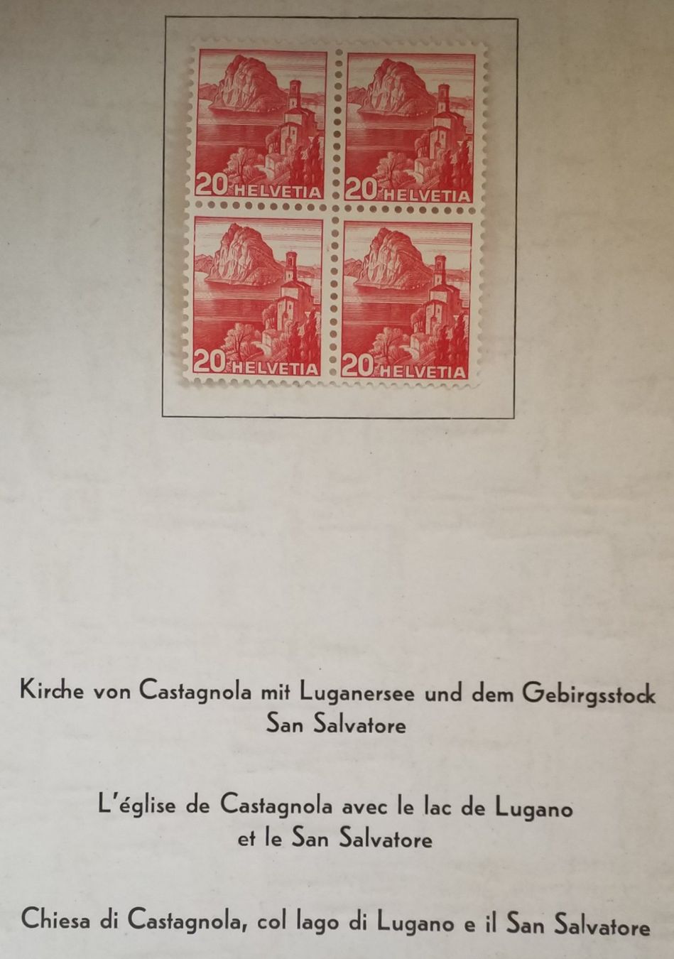 Tutti i francobolli: 1938, Geschenkheft Dauermarken, im 4-Block Kt. 540.-++ – Nuovo (secondo la descrizione) da Baden venduto da Eggi 3
