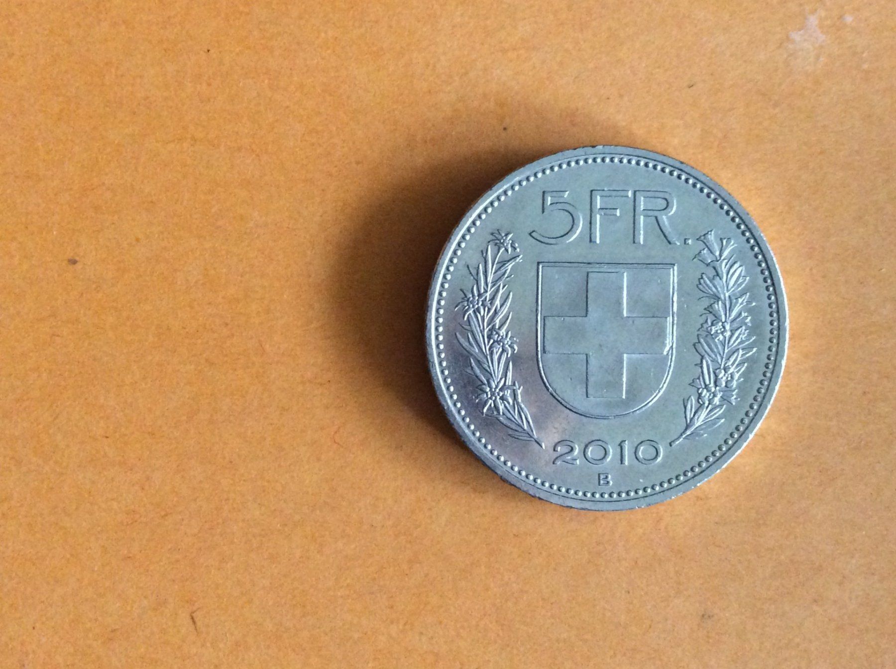 Tutti le monete: 5 francs  2010 – Usato da Genève venduto da pie_fh2d