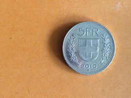 5 francs  2010