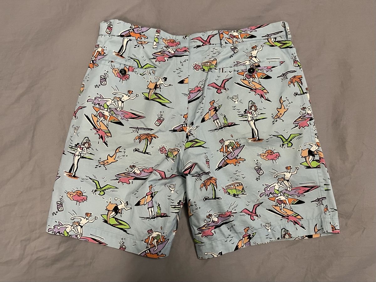 Prada Pantaloni: Coole Prada Shorts, Grösse 48, Surfer Print – Usato da Zürich venduto da MyWardrobe 3
