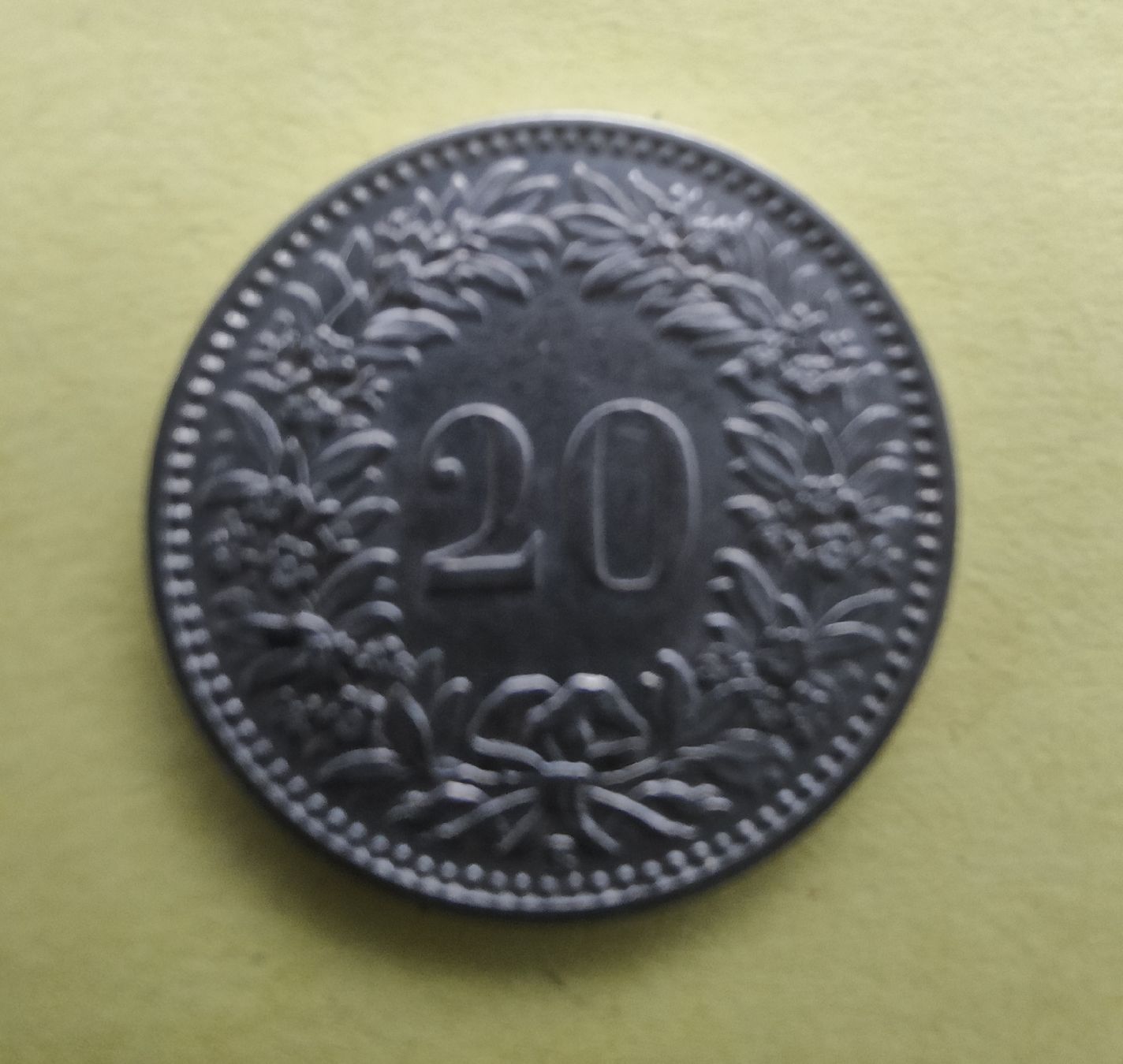 Tutti le monete: 20 Rappen 1927 – Usato da chur venduto da Hmars 1