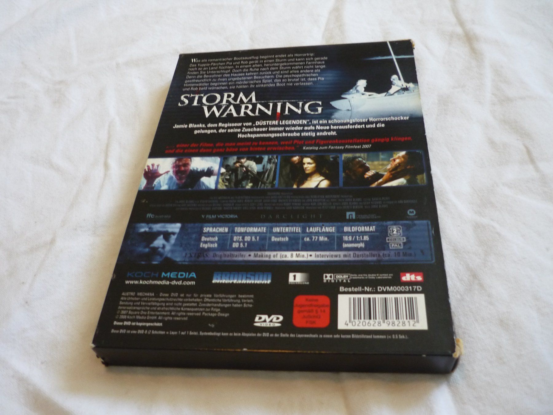 Tutti i DVDs: DVD Rar Horror - Storm Warning – Usato da Beringen venduto da Flatretriever 2