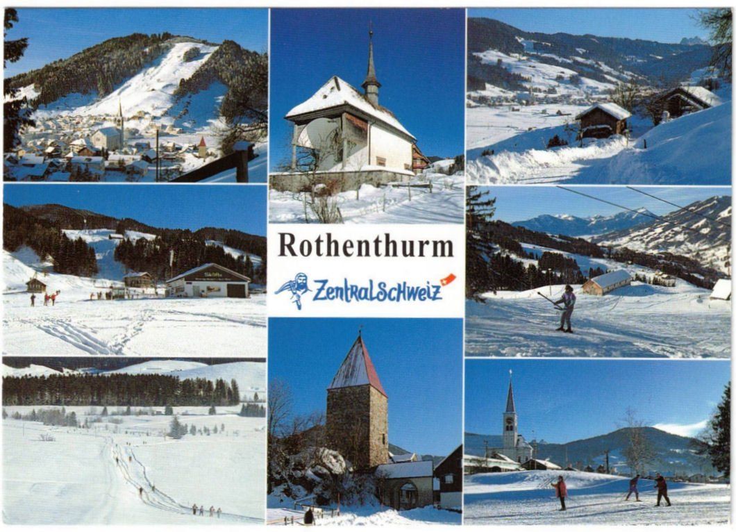 Cartes postales: Rothenthurm - 8 Bild AK – D'occasion à Binningen par Mountainrider